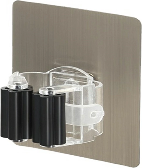 Ag640b zelfklevende houder voor mop/borstel