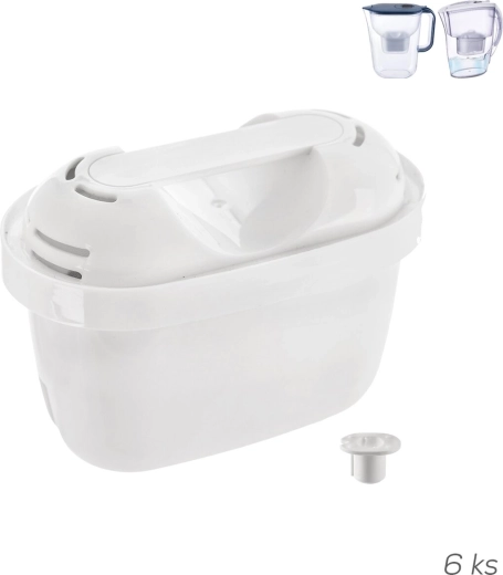 Vervangfilters UH voor filterkan, 6 stuks