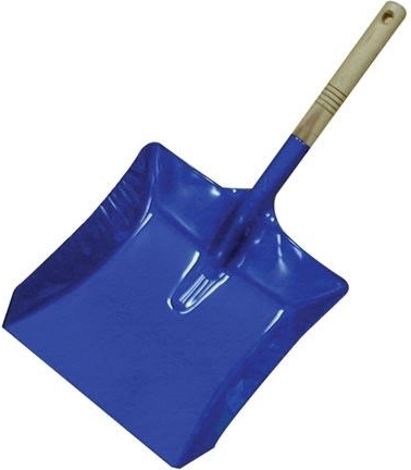 Pelle à poussière avec manche en bois