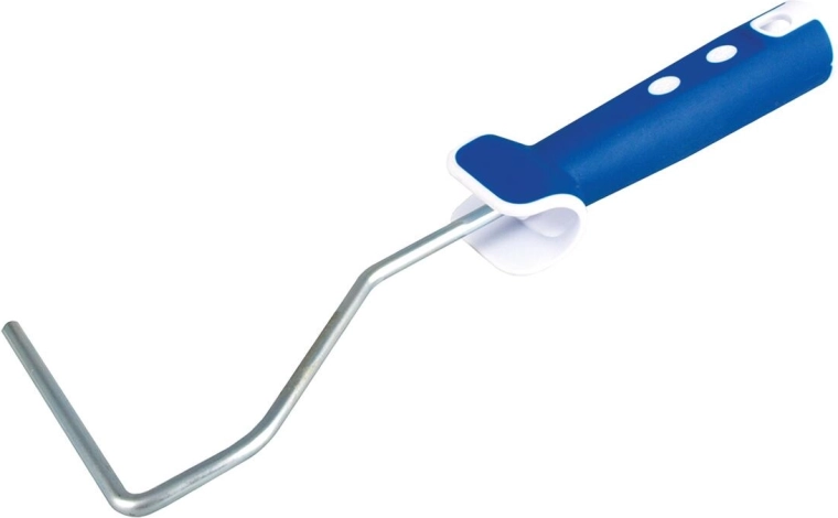 Poignée caoutchoutée pour rouleau de peinture 50 mm, tige Ø 6 mm