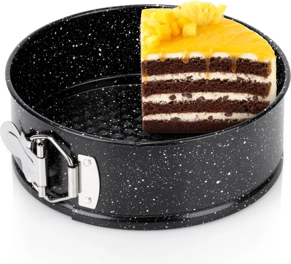 Moule à gâteau rond à charnière granit 18 cm