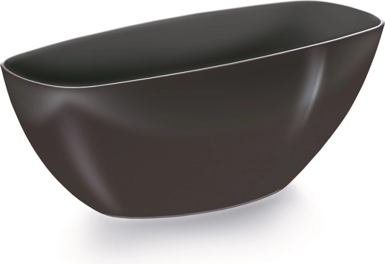 Orchideeënschaal COUBI in antraciet