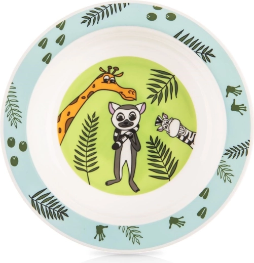 Tiefe Kinderschale Safari, 16 cm, 350 ml