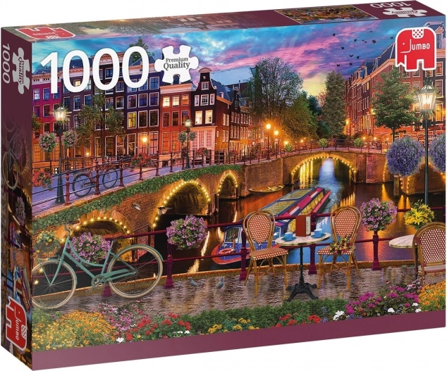 JUMBO puzzel waterkanalen in Amsterdam – 1000 stukjes