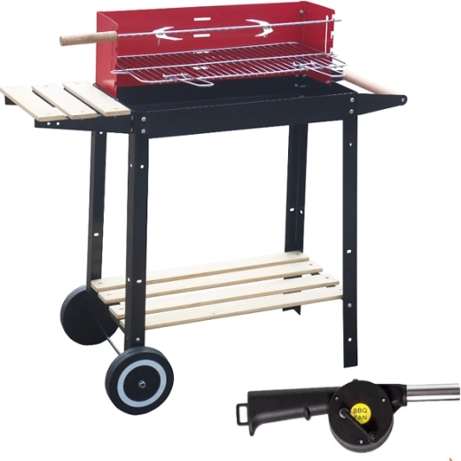 Curron RedBend GM2000S barbecue de jardin avec soufflerie et rôtissoire