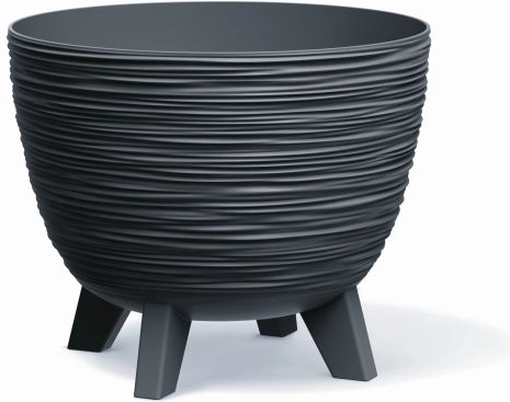 Pot de fleurs Furu 39,5 cm anthracite