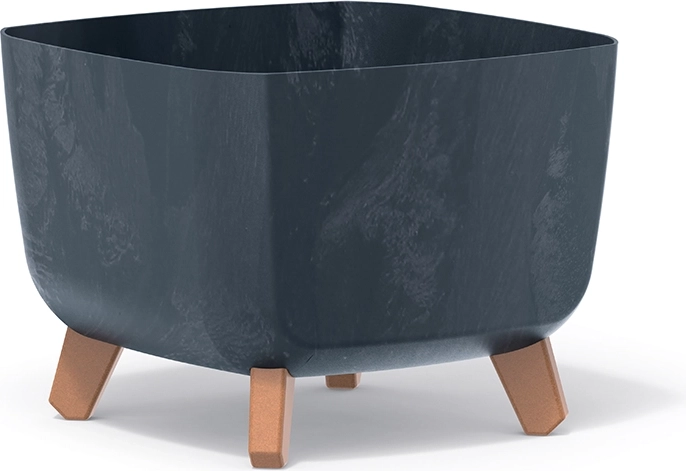 Gracia Square Planter concrete effect 29 × 29 × 22 cm anthracite