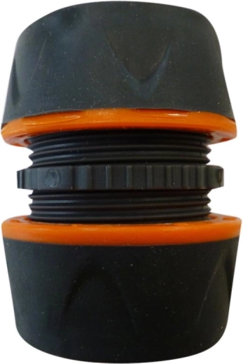 Hose Coupler 1/2 inch Orange-Black