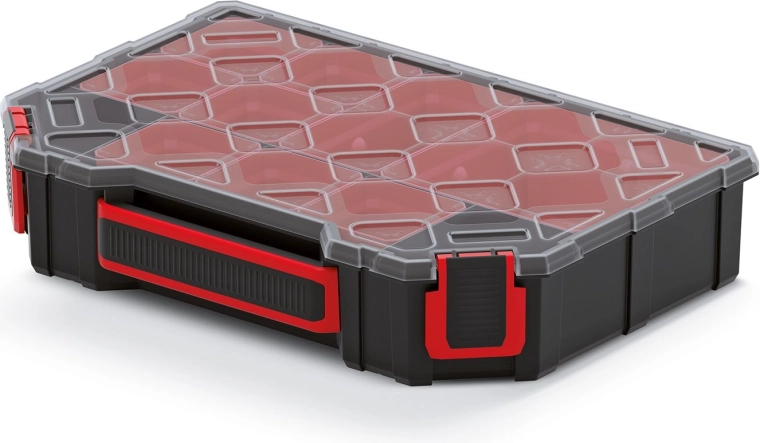 TAGER Organizer with Transparent Lid 284 × 195 × 60 mm
