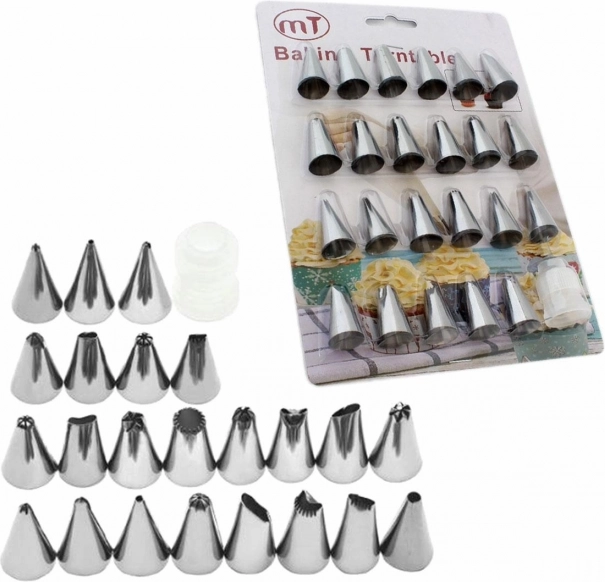 Set de 24 douilles de pâtisserie