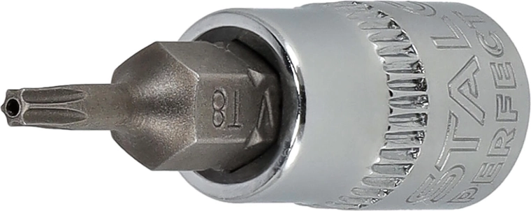 Douille 1/4" avec embout Torx T20 Stalco