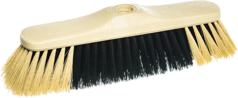 Bezem 28 cm met grove schroefdraad