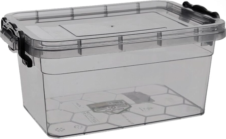 Lage rechthoekige box Grey Multi 1,75 l