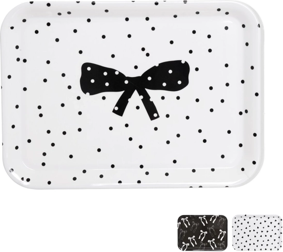 Serviertablett aus Melamin 38 × 27,5 cm, Motivmix