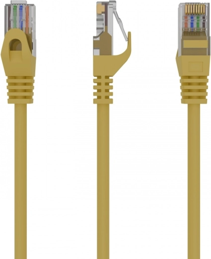 Cat. 6 UTP Network Patch Cable, 1 m, Yellow