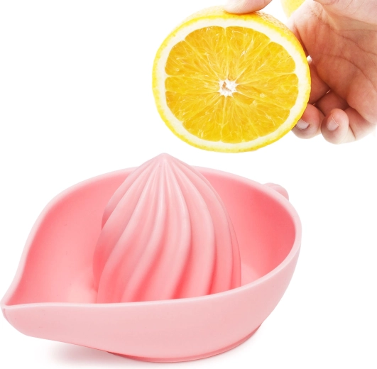 Pink Silicone Lemon Juicer