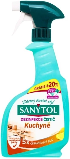 Sanytol dégraissant cuisine citron 500 ml