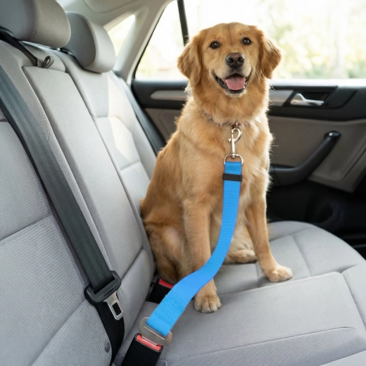 Autogordel voor hond voor veiligheidsgordel, 45–70 cm - 1 stuk