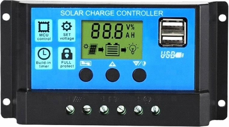 Ag676c solar charge controller 12-24V