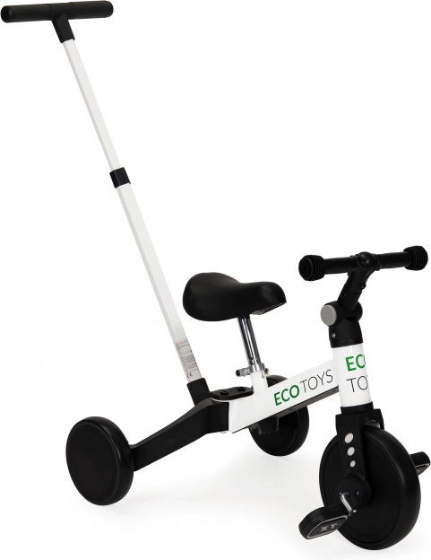 Kinder driewieler met stuurstang 2 in 1 ECO TOYS