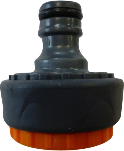 Adapter for garden hose to faucet 1/2" and 3/4"