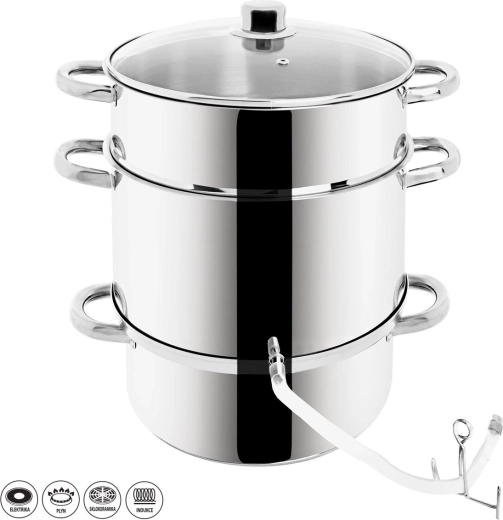 Orion Stainless Steel Juice Extractor Pot 8 l
