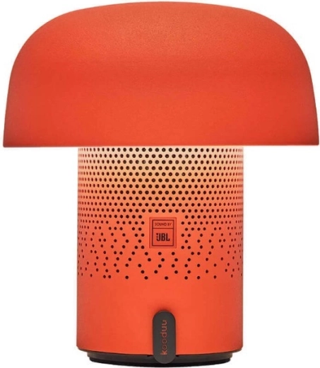 Kooduu Sensa Play draagbare lamp met LED-licht en speaker (oranje)