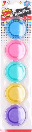 Colorful Round Magnets 40 mm – Set of 5 pcs