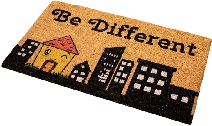 Paillasson en coco i-total Be different 40 × 70 cm