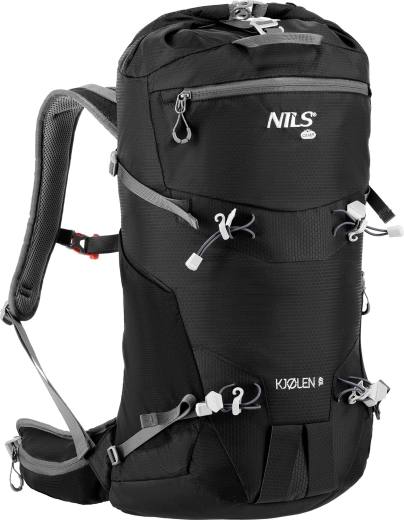 NILS Camp Kjolen 40 L Hiking Backpack – Black