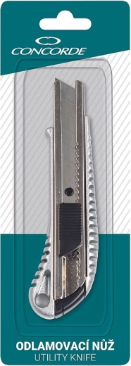 CONCORDE All-Metal Snap-Off Knife 18 mm
