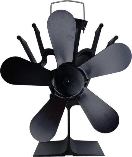 Thermische kachelventilator van aluminium voor haard/kachel