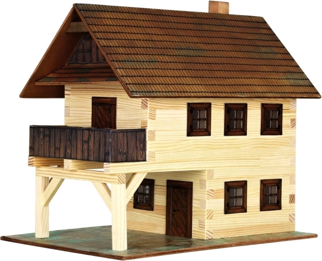 Walachia houten modelbouwset Stadhuis