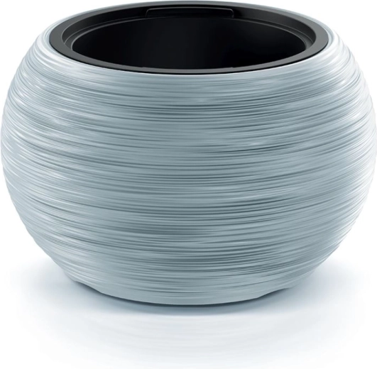 Jardinière Furu Bowl avec insert 37,8 cm – gris clair