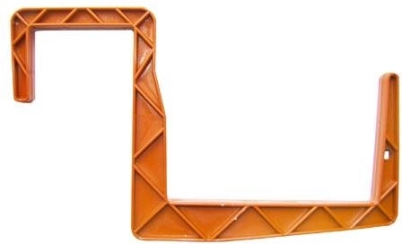 Support de jardinière en plastique avec profil, suspendu 11 × 12 cm