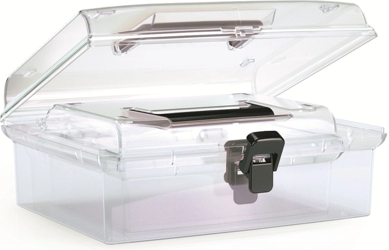 Kunststof organizers NUF set 2-in-1, zwart, 245 × 214 × 100 mm