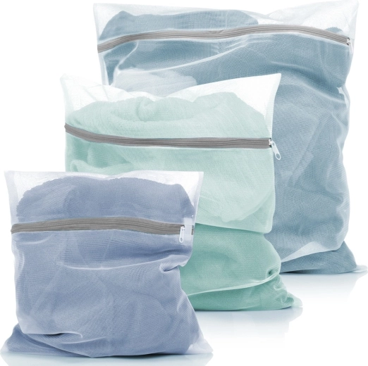 Sacs de lavage en filet Vilde – lot de 3 pièces
