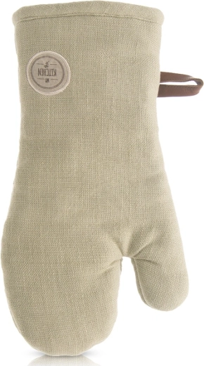 Katoenen keukenovenwant met magneet groen GREENISH 32 cm