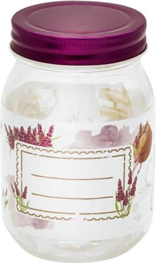 Einmachglas mit Deckel TORO 500 ml Lavendel