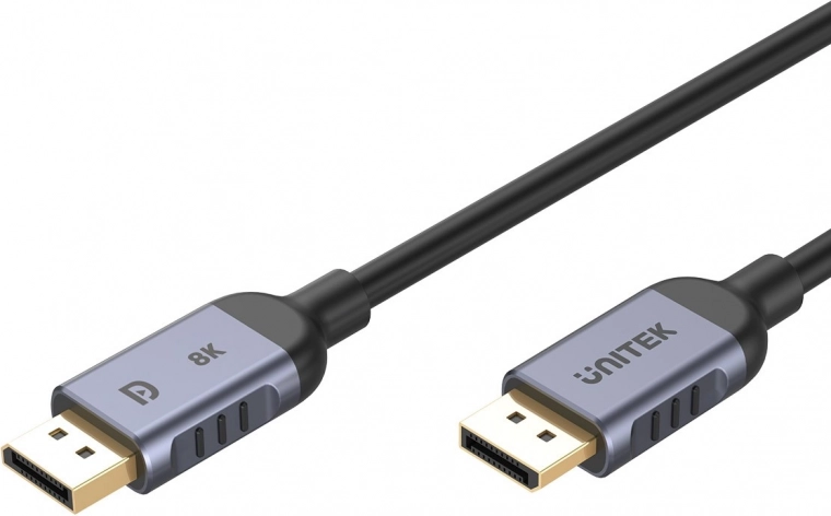 DisplayPort 1.4 Cable 8K/60 Hz and 4K/240 Hz, HDR, 1 m – Unitek