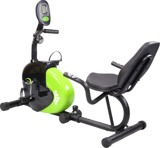 Vélo couché magnétique HMS noir-vert