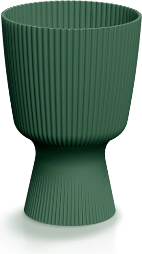 Cache-pot Milly Round 14,6 cm vert foncé