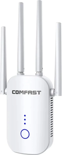 Wi-Fi-signaalversterker 1200 Mbps met 4 antennes
