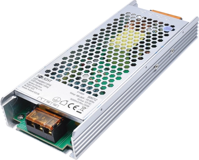Solight LED-voedingsadapter 230 V naar 12 V 200 W IP20
