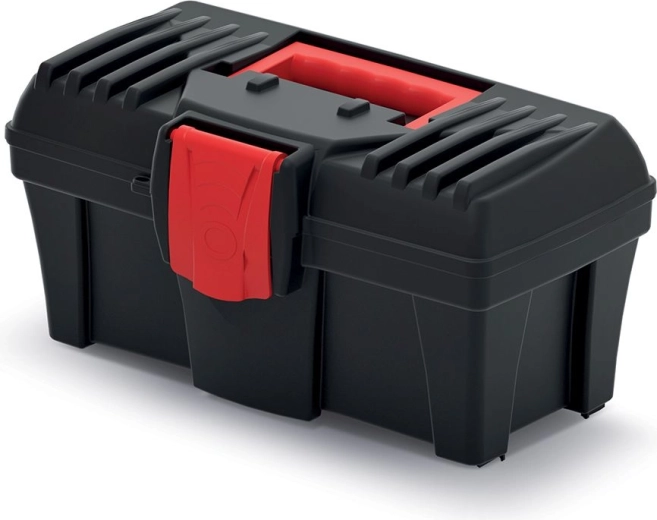 CALIBER 30 cm Plastic Tool Box with Removable Tray