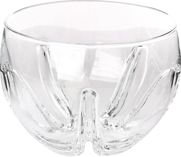 Glasschale in Mandarinenform 17 cm