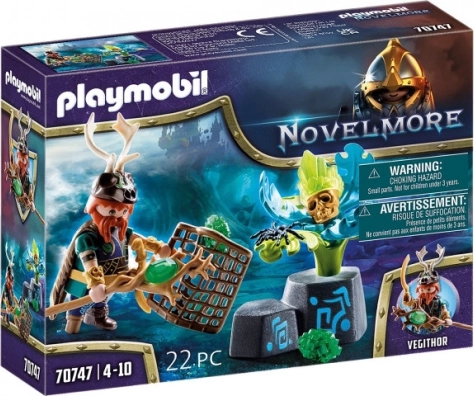 Playmobil Novelmore Violet Vale – sorcier des plantes Vegithor