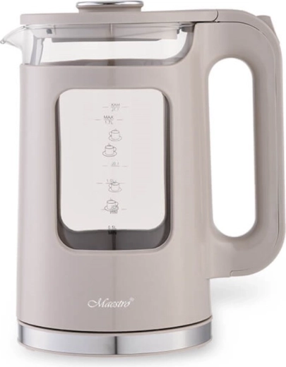 Bouilloire électrique en verre 1,7 l 2200 W Maestro