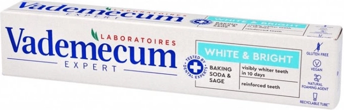 Vademecum Expert White & Bright bleekende tandpasta 75 ml