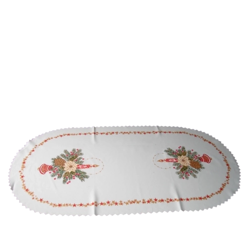 Tafelloper Na de Paasdagen 40 × 80 cm crème